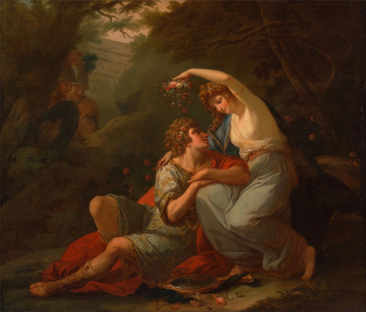 Angelika Kauffmann - 127, Rinaldo e Armida, Yale Center for British Art, New Haven